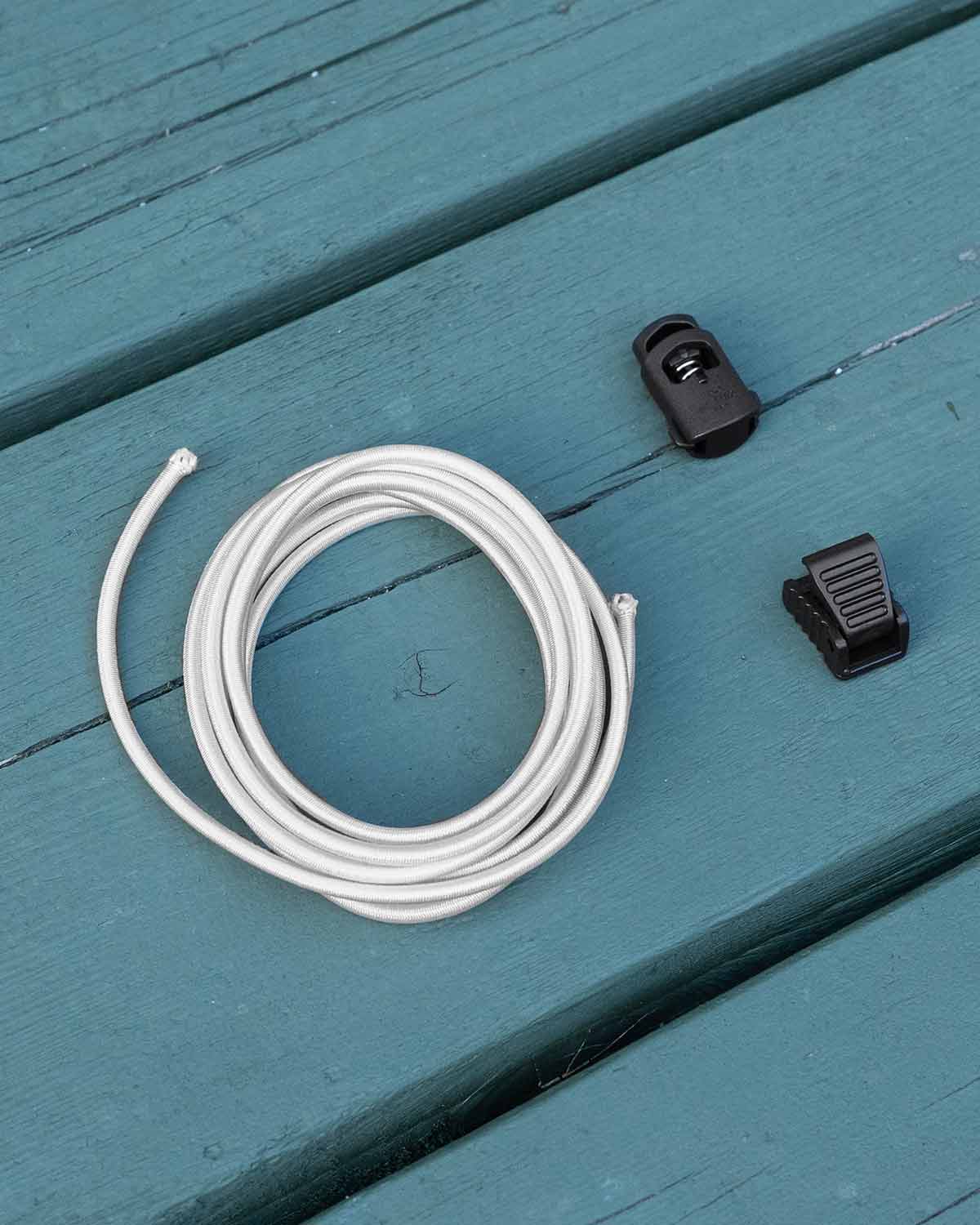 ULA Equipment Front Shock Cord White｜製品画像 セット内容