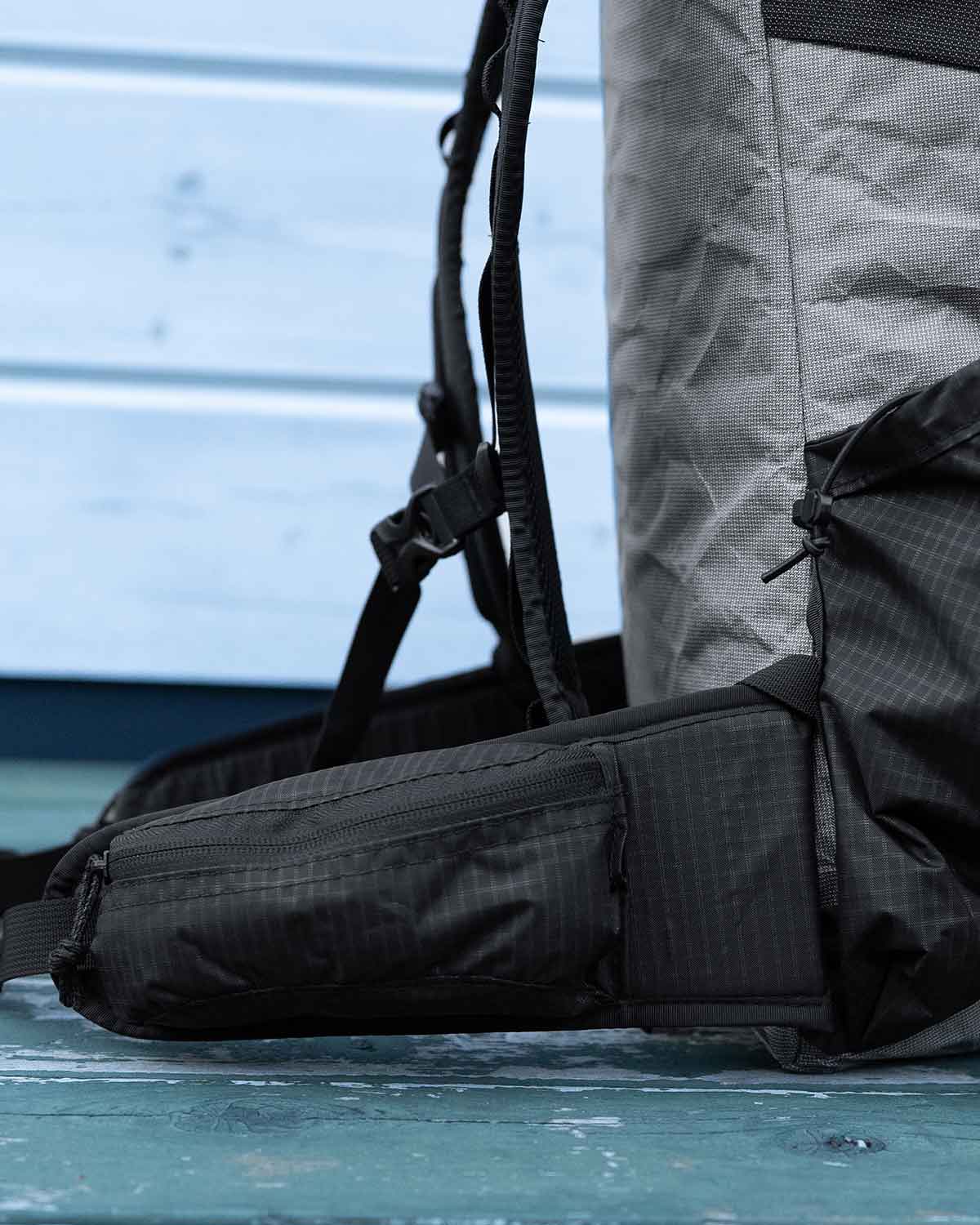 ULA Equipment Nexus｜ディテール画像 ヒップベルト（Silverado／ULTRA X）