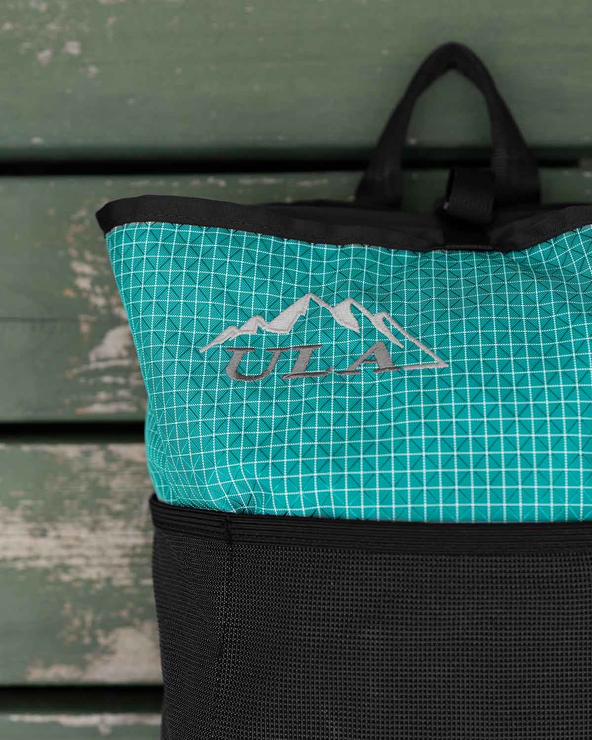 ULA Equipment ROBIC PACKRAT（ロビック・パックラット） Teal｜ディテール画像 刺繍ロゴ