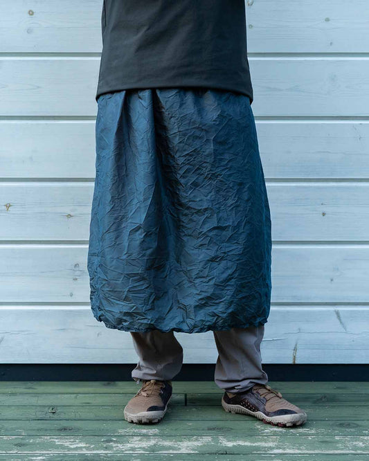 ULA Equipment Rain Kilt｜着用イメージ（Navy）