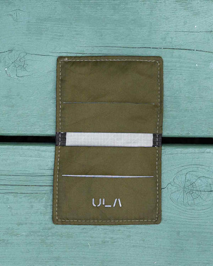 ULA Equipment Wasatch Wallet｜内側の製品画像（Army Olive）