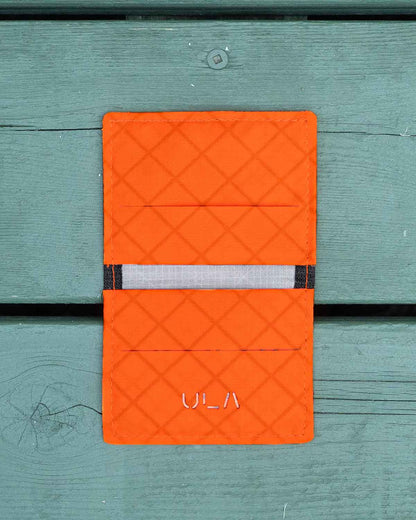 ULA Equipment Wasatch Wallet｜内側の製品画像（Bright Orange）