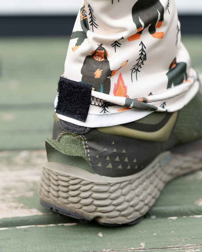 Ultra Gam アンクルゲイター｜踵のマジックテープ装着部 詳細画像