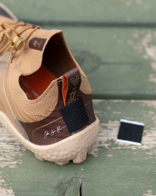 Ultra Gam Velcro Set｜非ベルクロシューズにベルクロを貼った状態