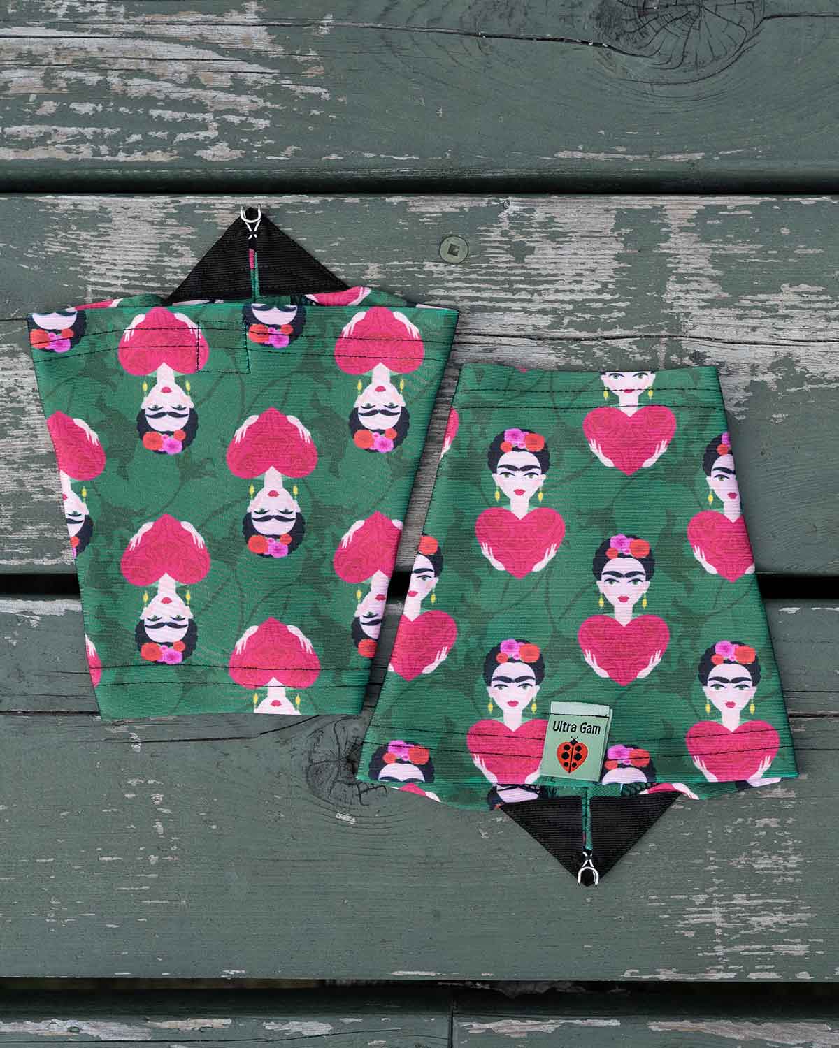 Ultra Gam アンクルゲイター｜Frida Love 柄 製品画像