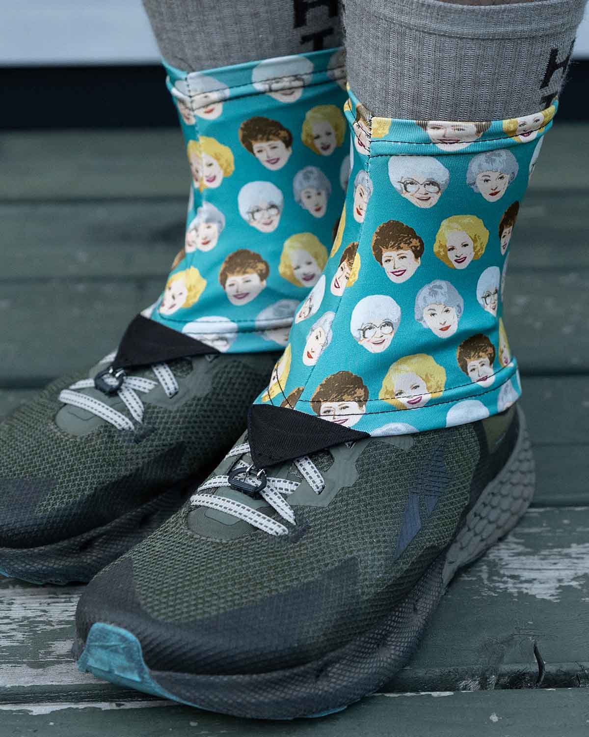 Ultra Gam アンクルゲイター｜Golden Gals 柄 着用イメージ