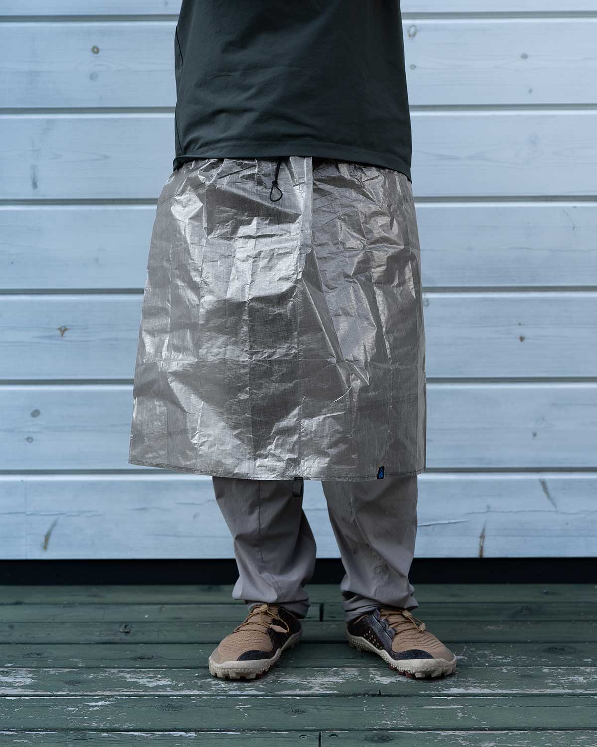 Zpacks DCF Rain Kilt 着用イメージ｜超軽量DCF製レインスカート