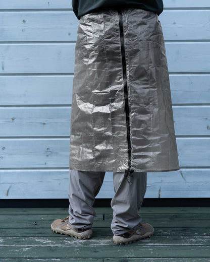 Zpacks DCF Rain Kilt 着用画像（背面詳細）｜超軽量DCF製レインスカート