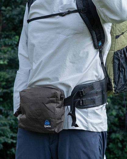 Zpacks Front Utility Pack Accessory｜拡張ポケットとしての使用イメージ