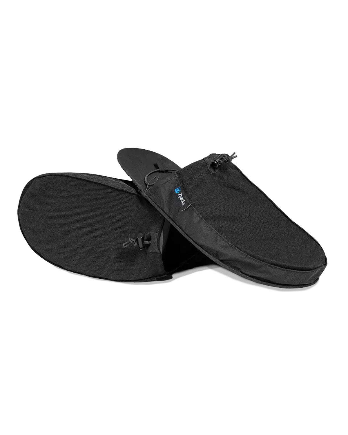 Zpacks Ultralight Camp Shoes ジェットブラック 公式製品画像｜斜めアングル・超軽量テン場シューズ
