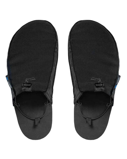 Zpacks Ultralight Camp Shoes ジェットブラック 公式製品画像｜上からのビュー・超軽量テン場シューズ
