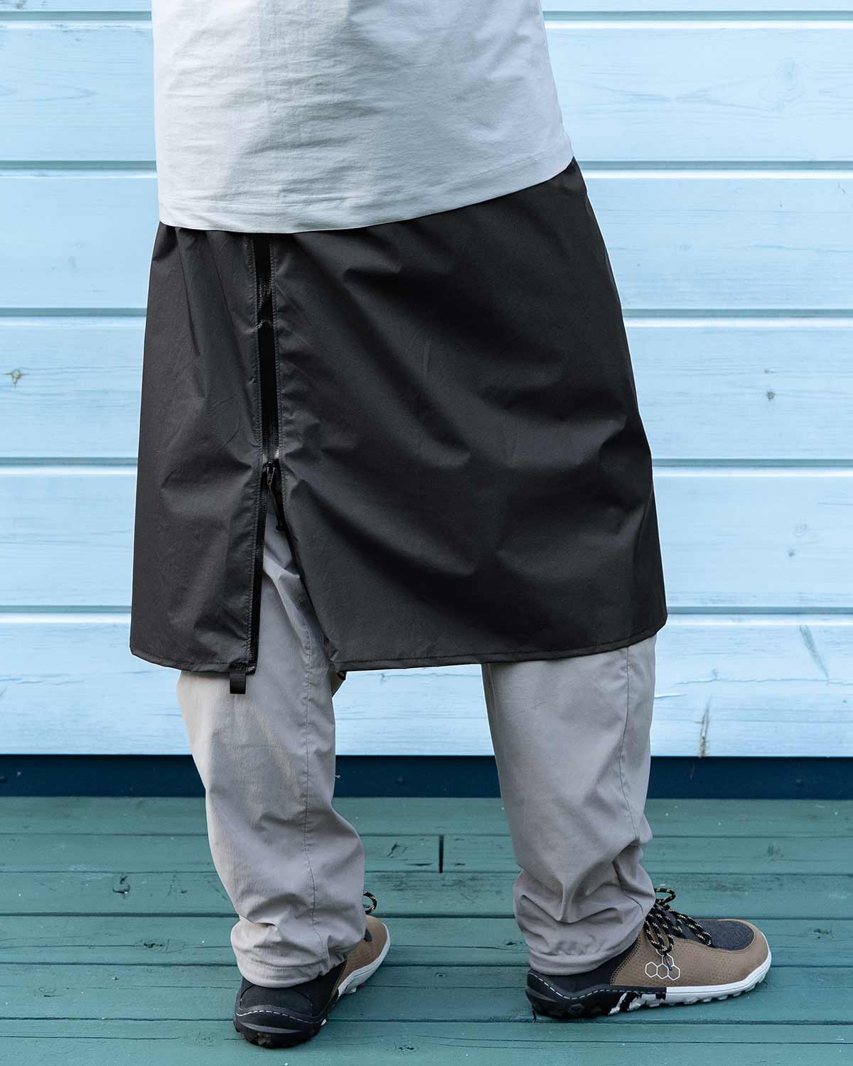 Zpacks Vertice Rain Kilt｜着用イメージ（背面）